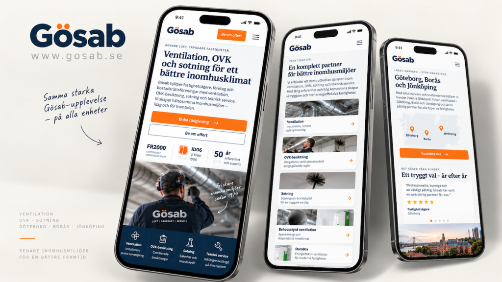 Gösab – Från komplex tjänstestruktur till tydligare digital affär mobilvy