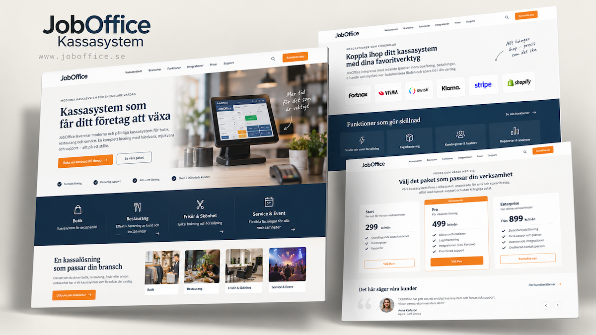 JobOffice Kassasystem